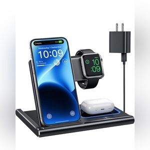3 In 1 Wireless Charging Station